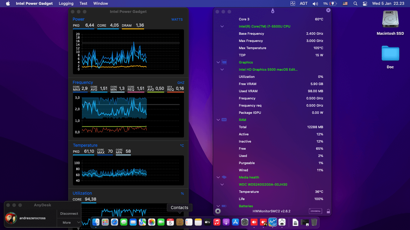 Asus A455LN WX030D 3rd [Broadwell   Intel HD 5500]   OpenCore 3